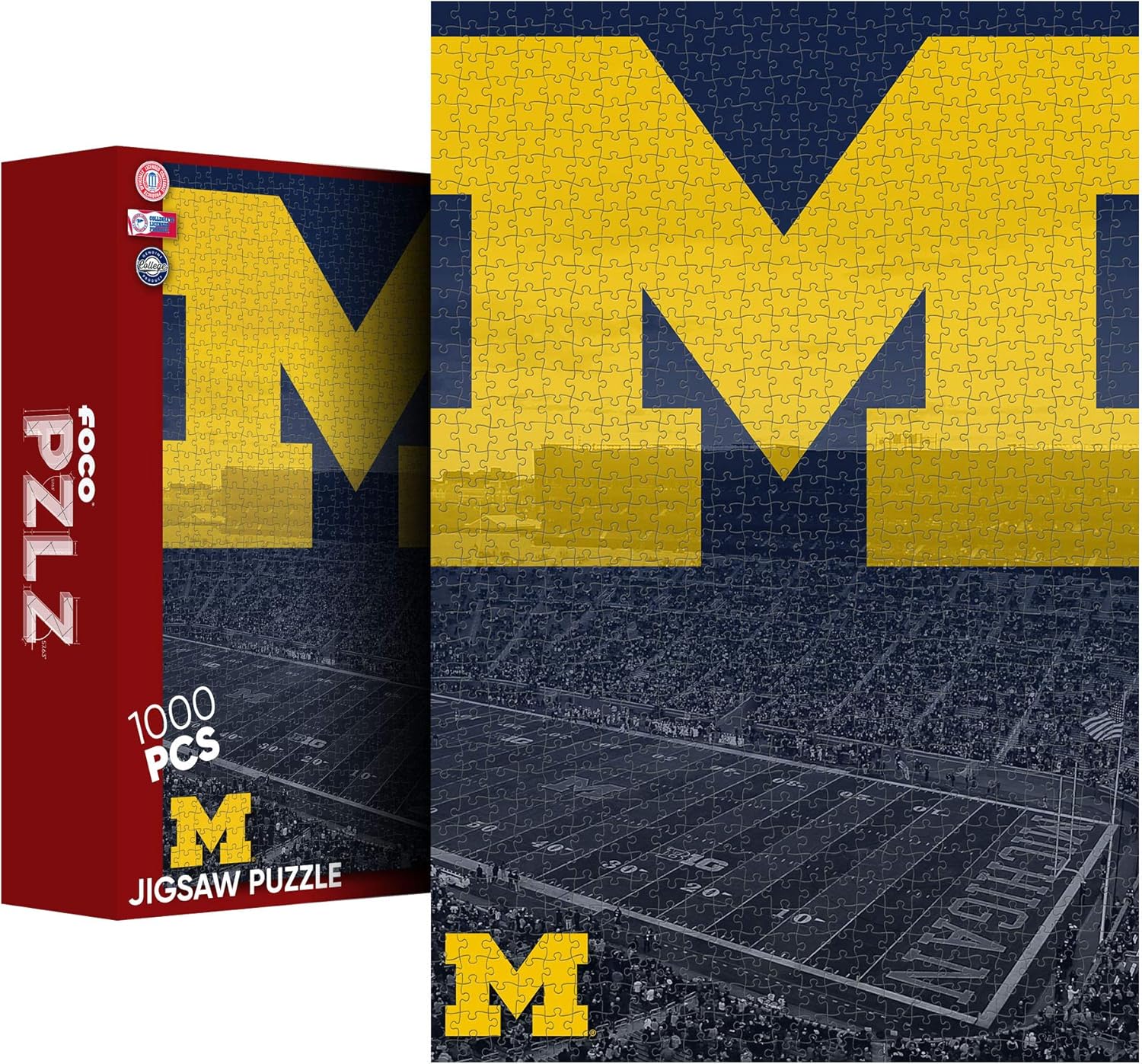 FOCO NCAA Stadium 1000 Piece Jigsaw PZLZ