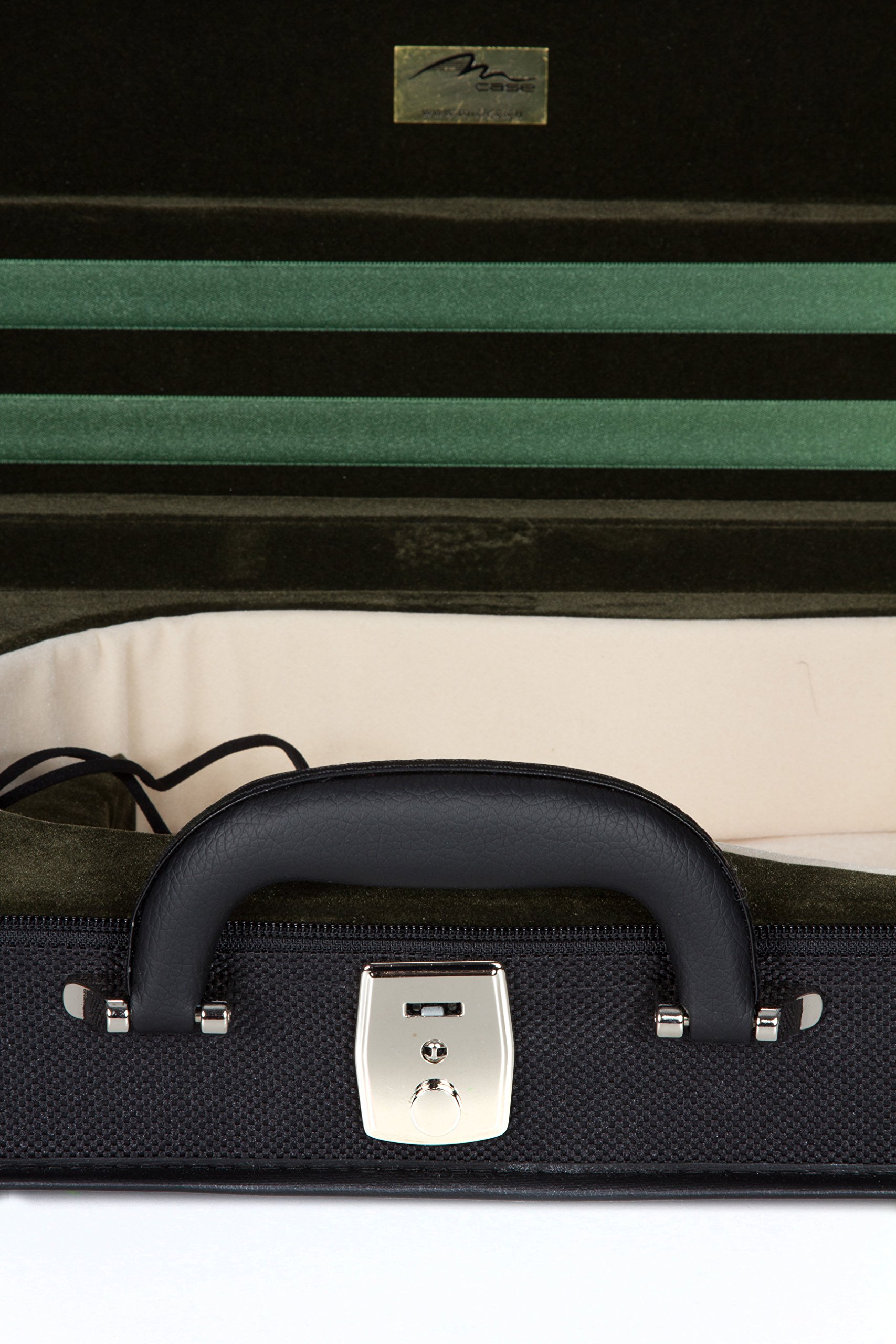 Schiuma custodia per violino 4/4 Classic Nero - Verde M-case