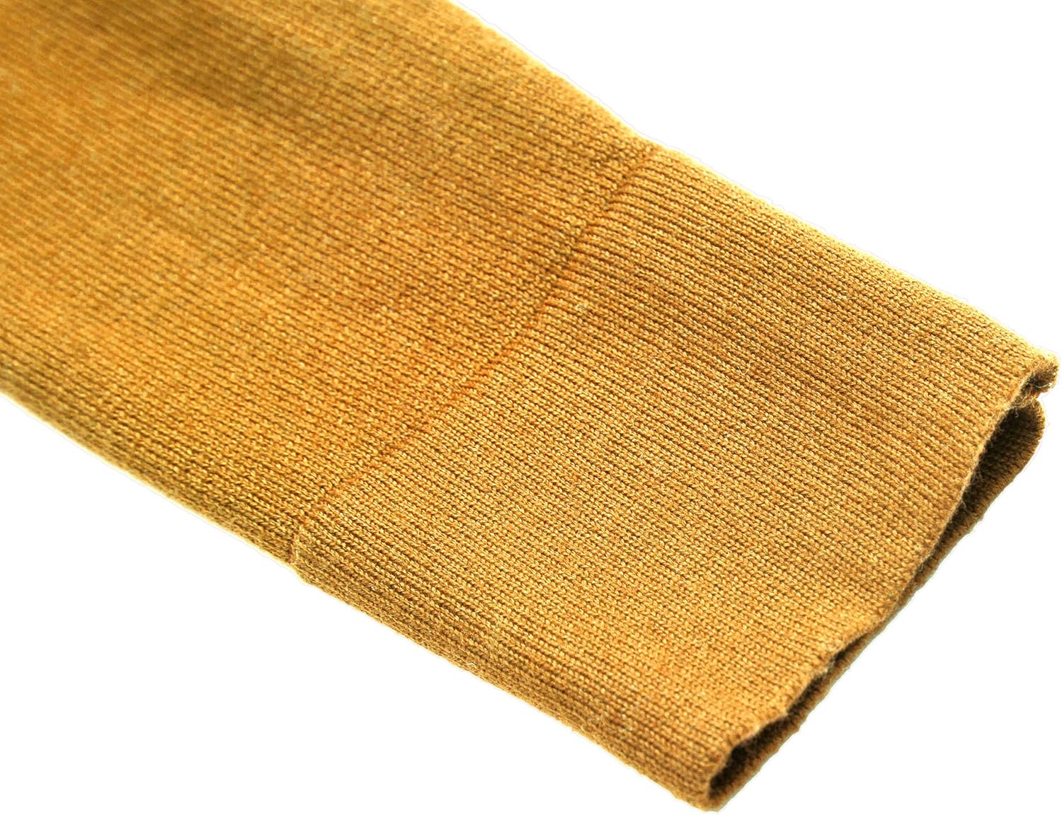 Urban CoCo Women's Long Sleeve Open Front Knit Cardigan Sweater Small Mustard