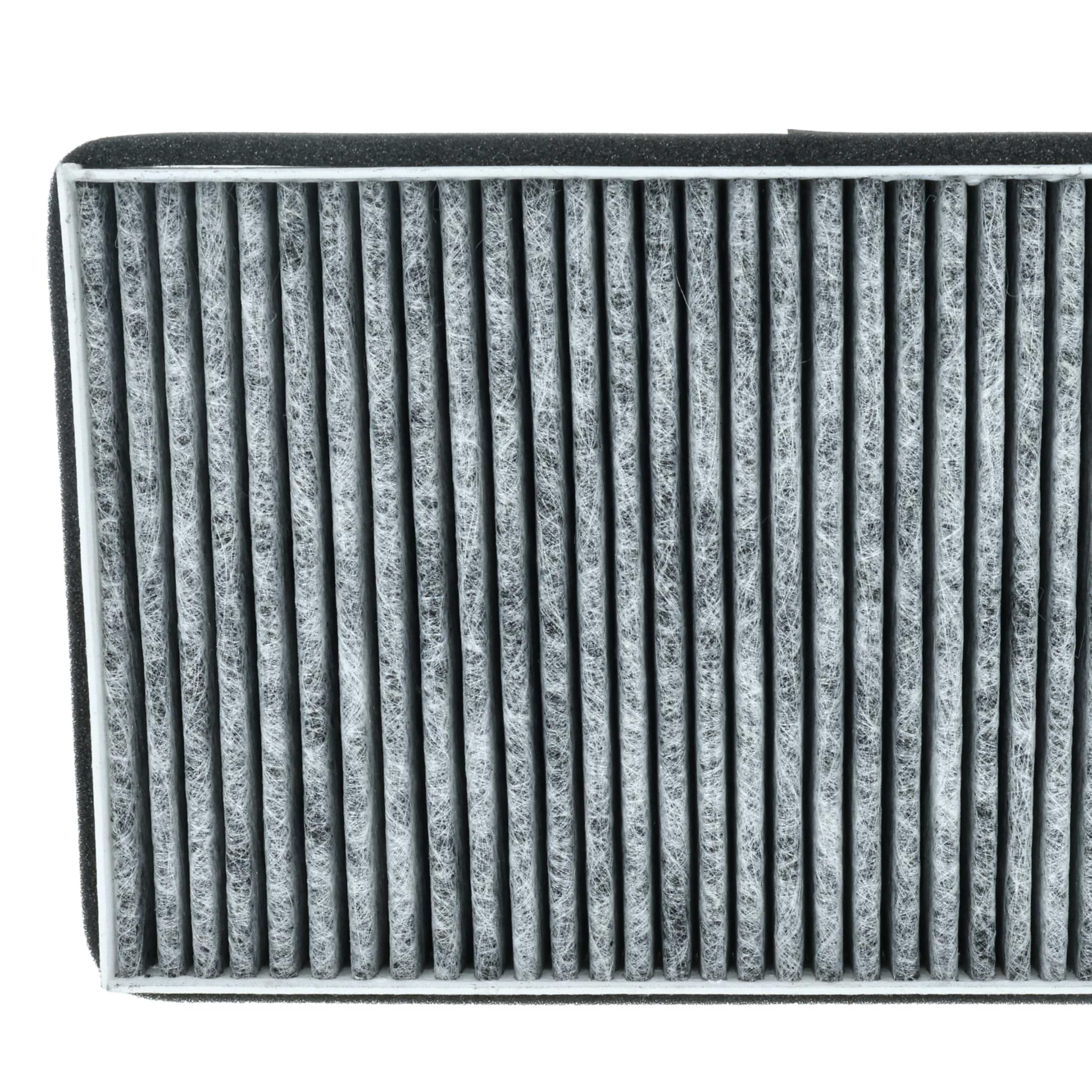 vhbw 4x Aktivkohlefilter Ersatz für Miele DKF 19-P | 11762560 für Dunstabzugshaube