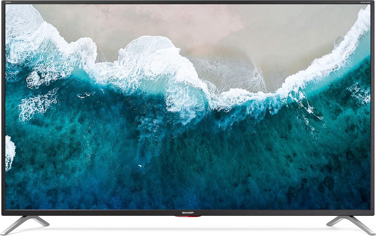 Sharp Aquos 4T-C50BL6EF2AB - 50 Smart TV 4K Ultra HD Android 9.0, Wi-Fi, DVB-T2/S2, 3840 x 2160 Pixels, Nero, suono Harman Kardon, 4xHDMI 3xUSB, 2020 Sharp Aquos 4T-C50BL6EF2AB - 50 Smart TV 4K Ultra HD Android 9.0, Wi-Fi, DVB-T2/S2, 3840 x 2160 Pixels, Nero, suono Harman Kardon, 4xHDMI 3xUSB, 2020