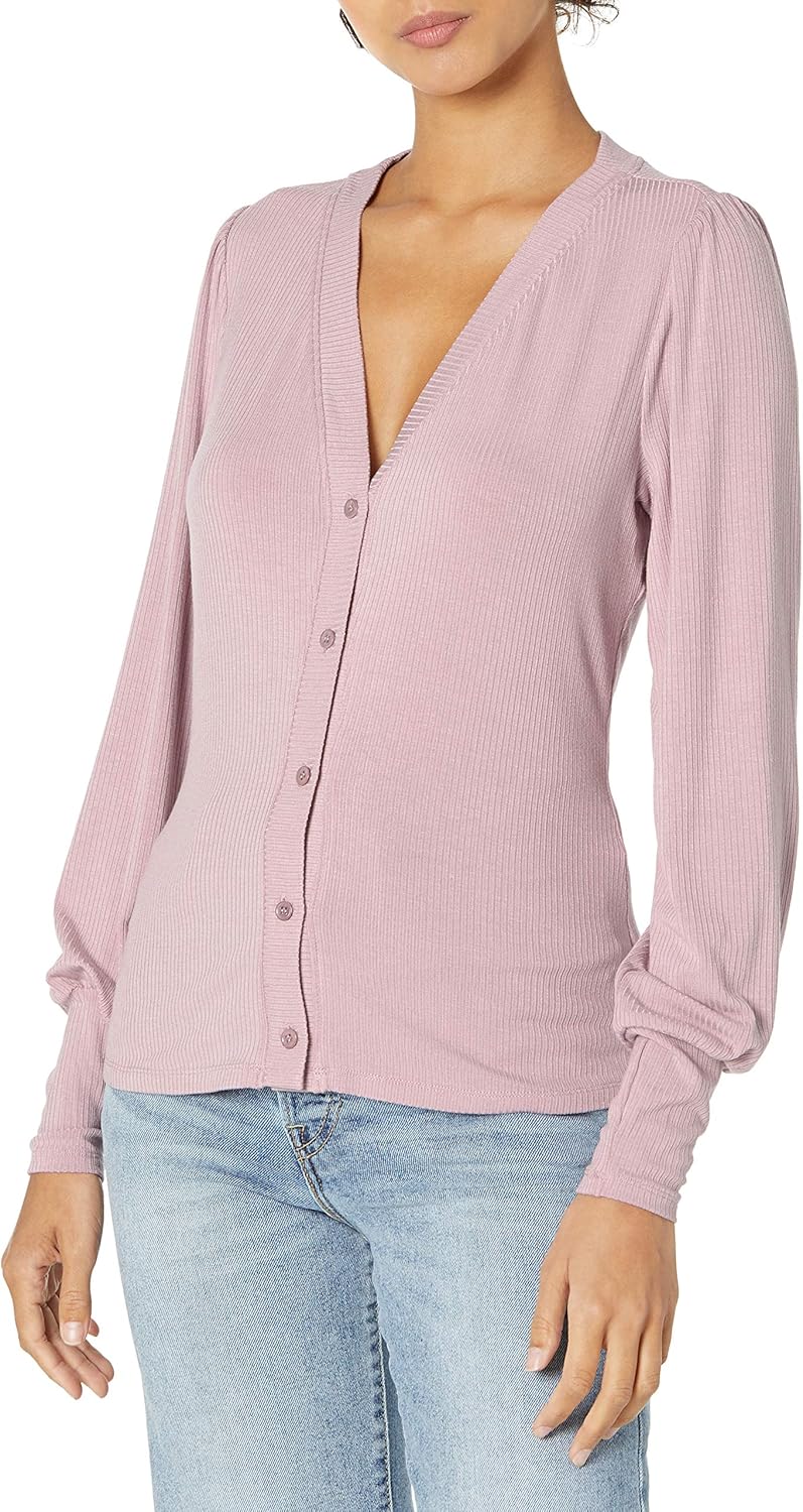 PAIGE Women's Danica Button Up Long Sleeve Cardigan