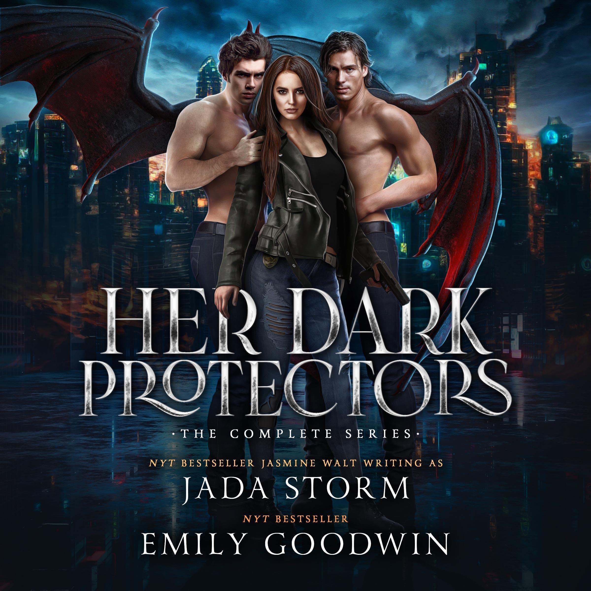 Her Dark Protectors, Books 1-4: Complete Series Boxed Set Collection
