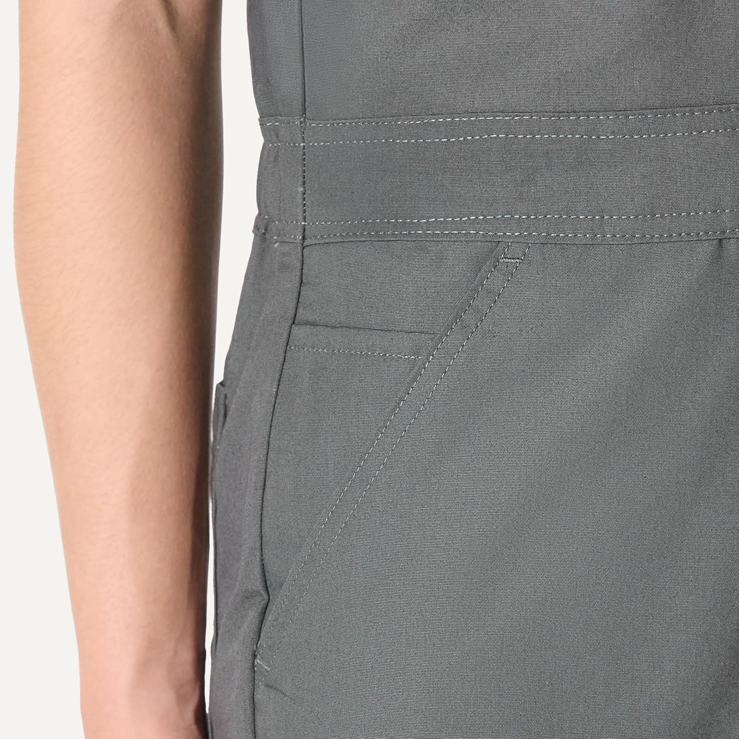 Amazon Basics Women's Regular-Fit Short Sleeve Coveralls
