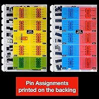 Vista 5 de EEEEE IC kit 161 piezas, 20 modelos Chip Surtido Conjunto Analógico Circuitos Integrados Electrónica Piezas Opamp Pack, 555 Componentes