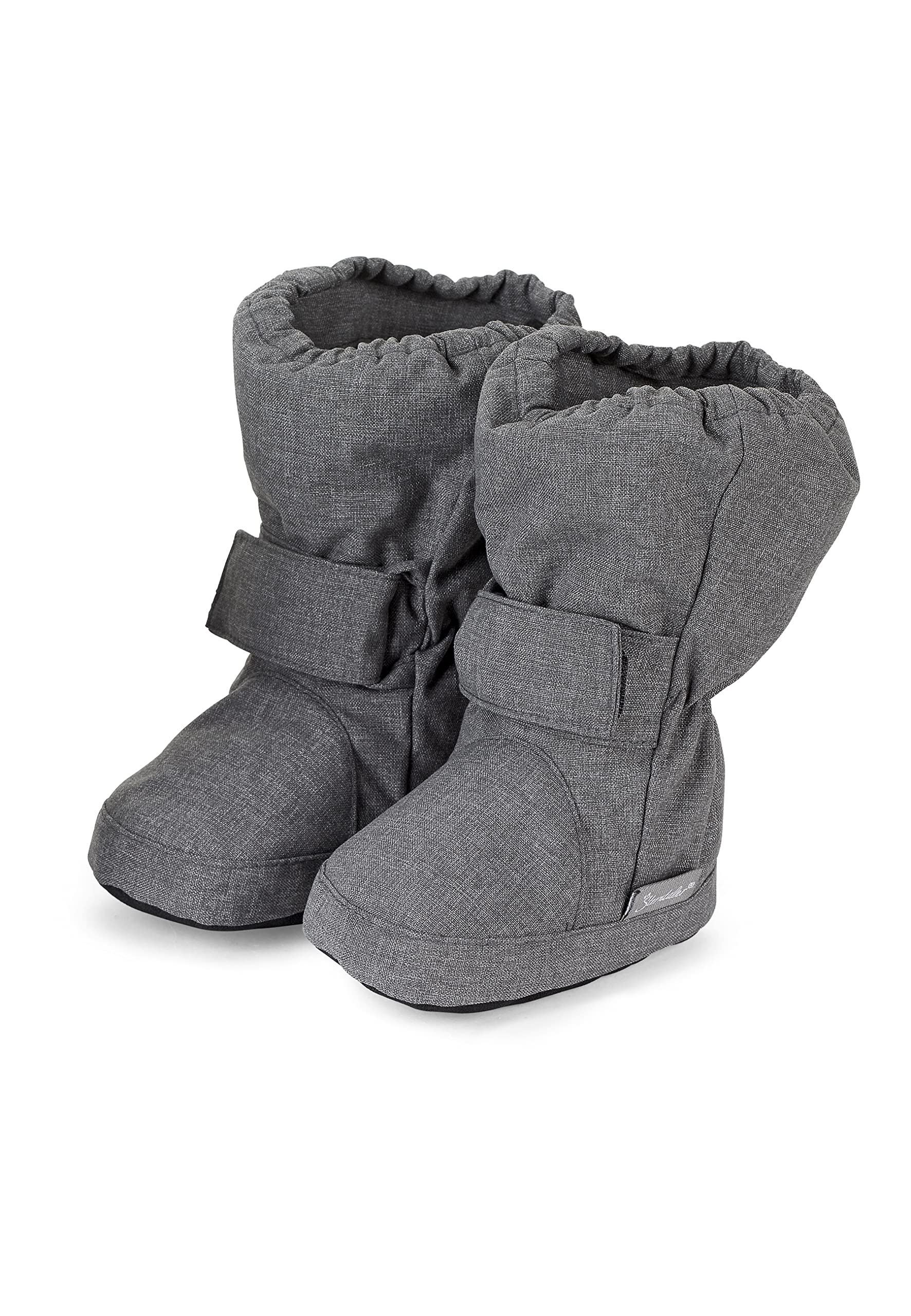 Sterntaler 5101810 Boys’ Boots, Grey (Anthracite Mel. 592), 7 UK