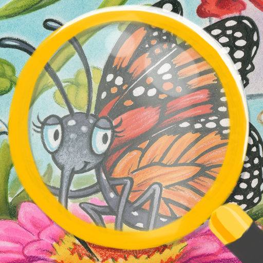 Ausgabe Tierreich Finde-die-Unterschiede Natur Beobachtungs-Spiel für Kinder, illustriert von Debbie Palen