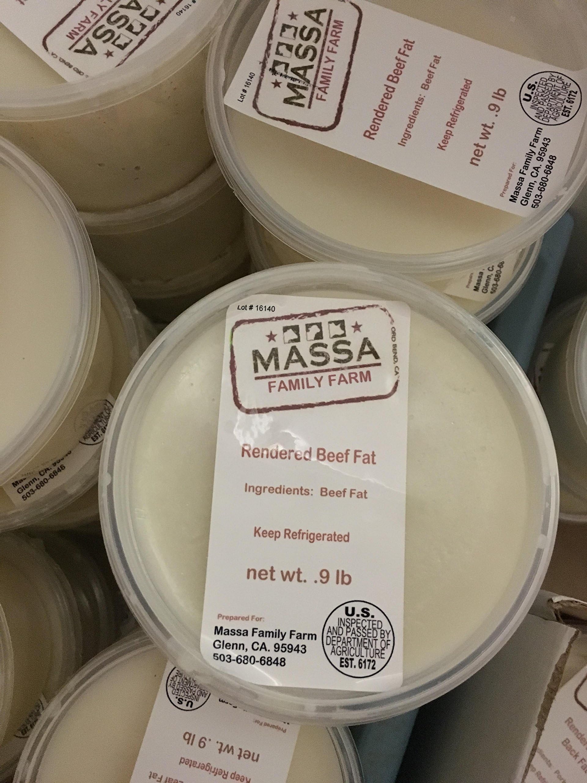 Massa Natural Meats - 100% Grass-fed / Grass-finished Beef Tallow