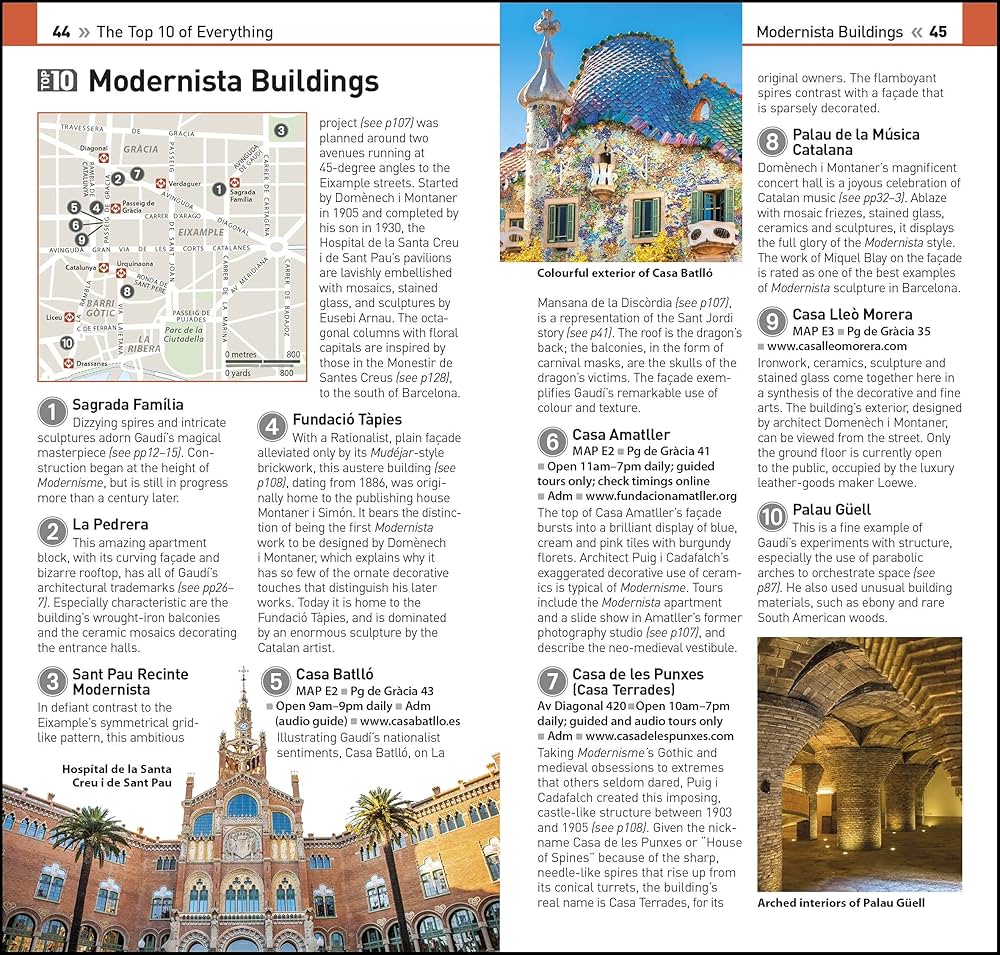 DK Eyewitness Top 10 Barcelona (Pocket Travel Guide): DK