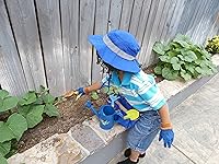 Vista 9 de New Eagle Eye Explorer - Juego de jardín para niños (pequeño/mediano, incluye sombrero azul oscuro) 2