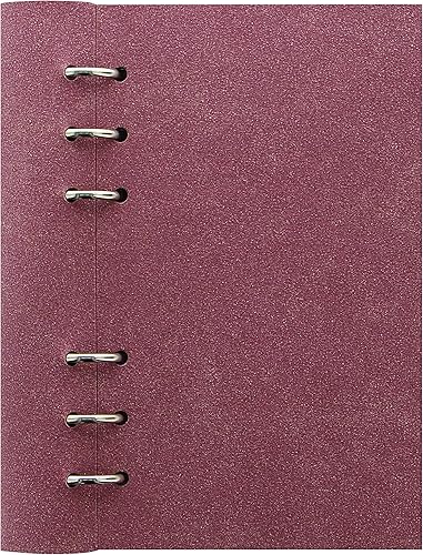Filofax Clipbook, tamaño personal, colección arquitextura, cuaderno recargable, 5.375 x 6.875 pulgadas, terracota (B143005)