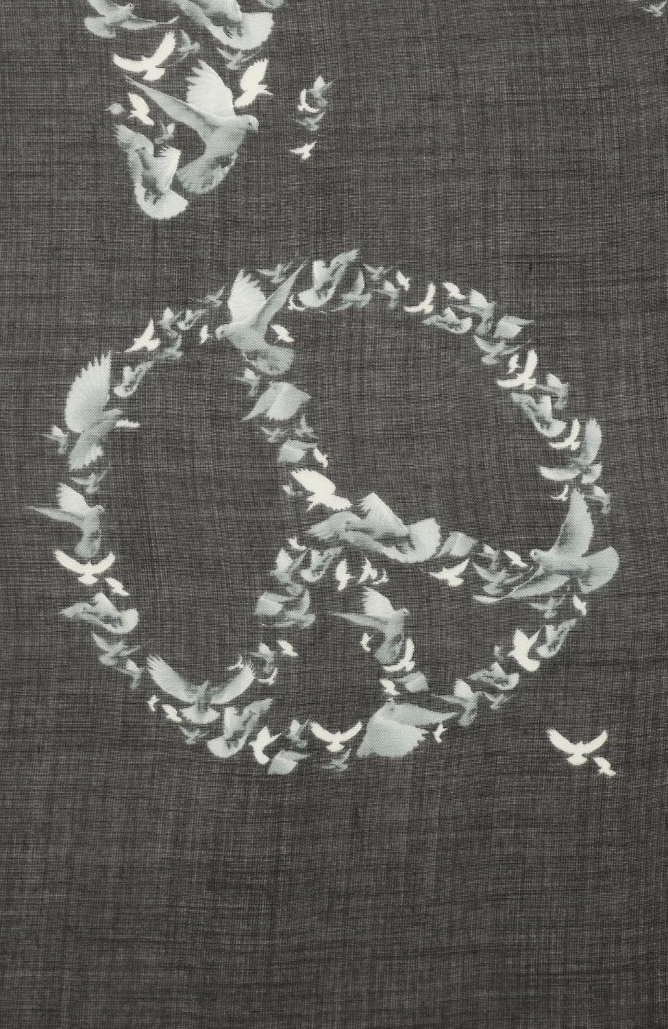 AllSaints Women's Flight Back Large Square Scarf, 100% Modal Accessory with Lightweight Fabric - Image 4