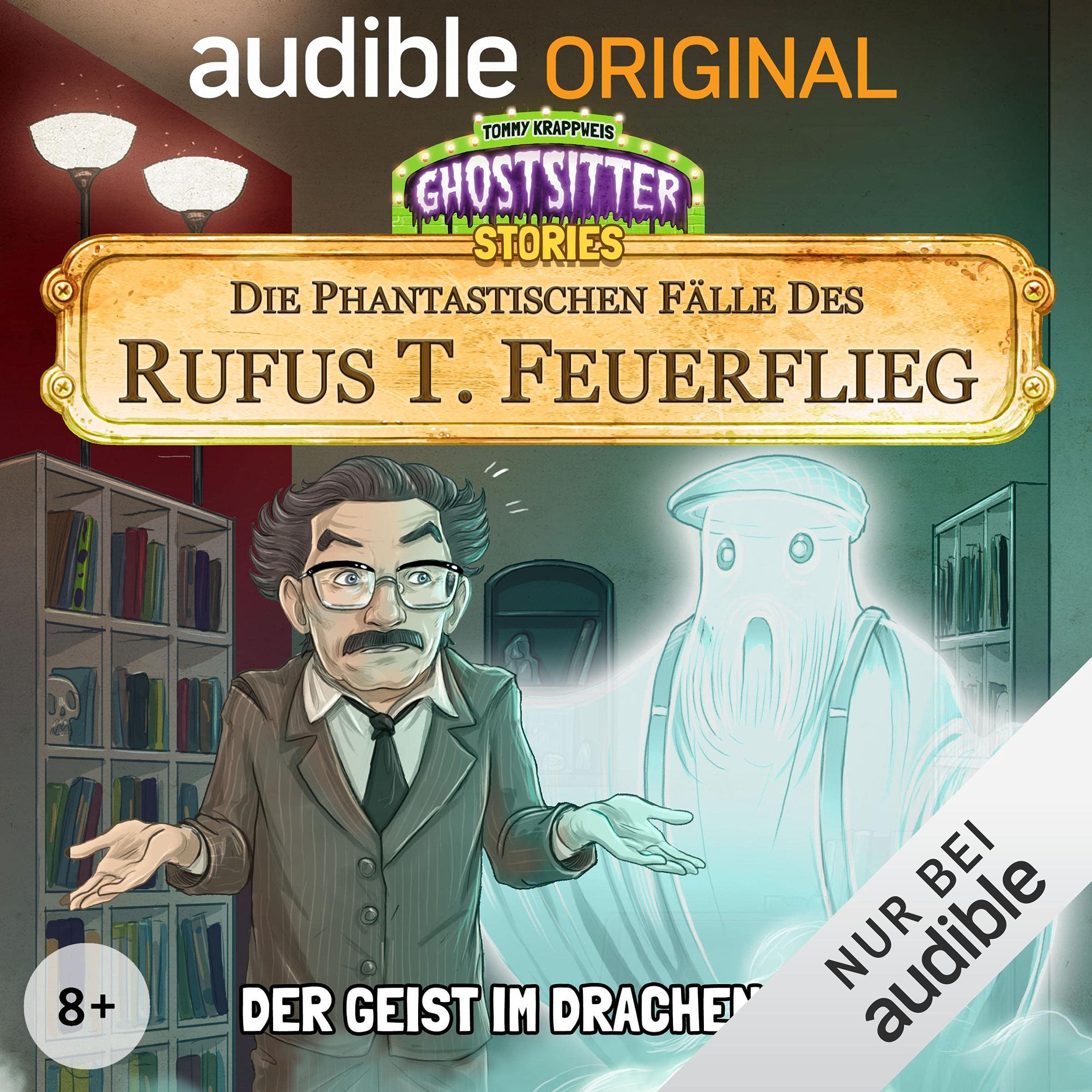 Cover art for Der Geist im Dracheneck - Die phantastischen Fälle des Rufus T. Feuerflieg 8
