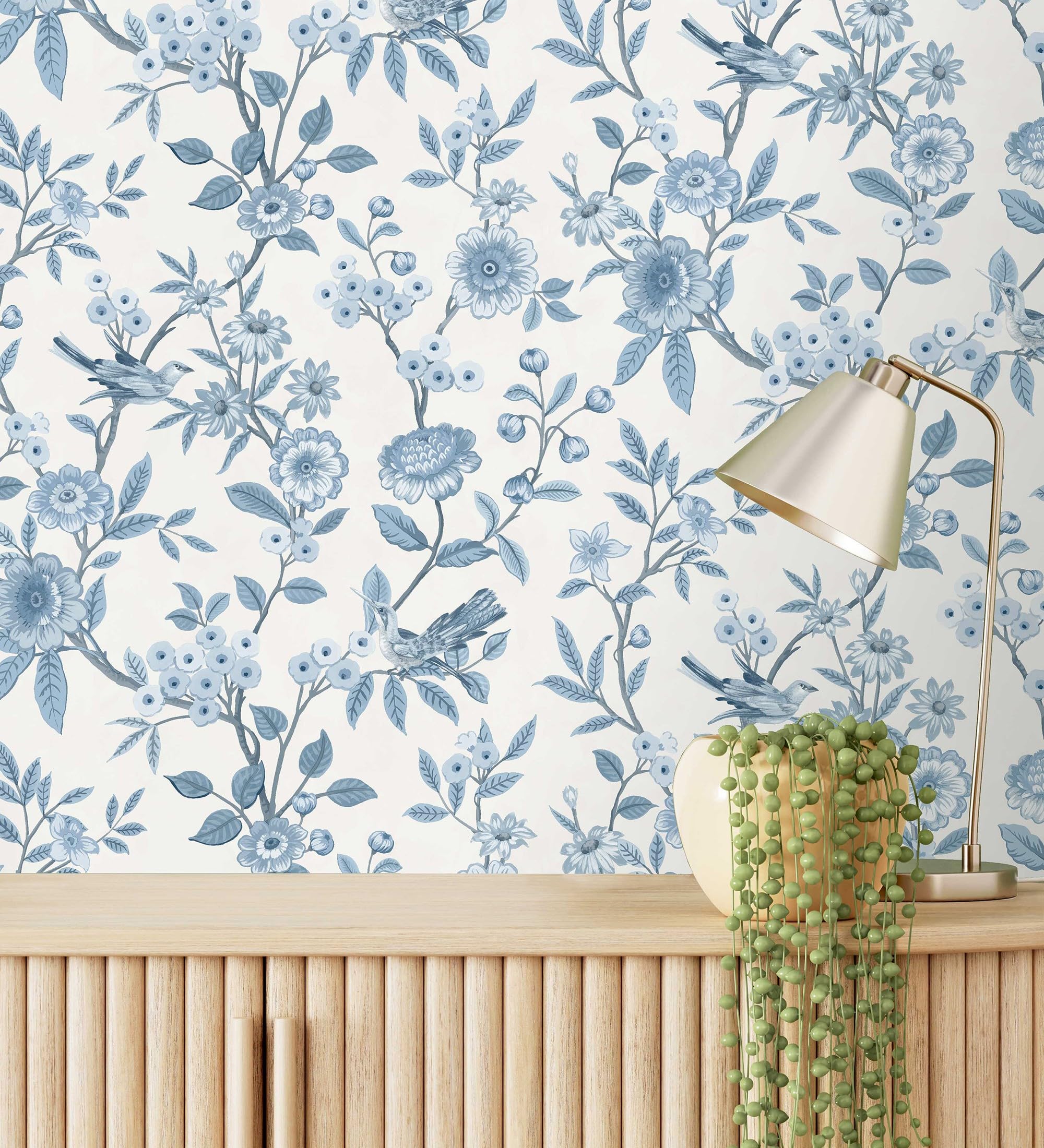 Papier peint oiseaux et fleurs GAULAN pour transformer votre intérieur en havre de paix
