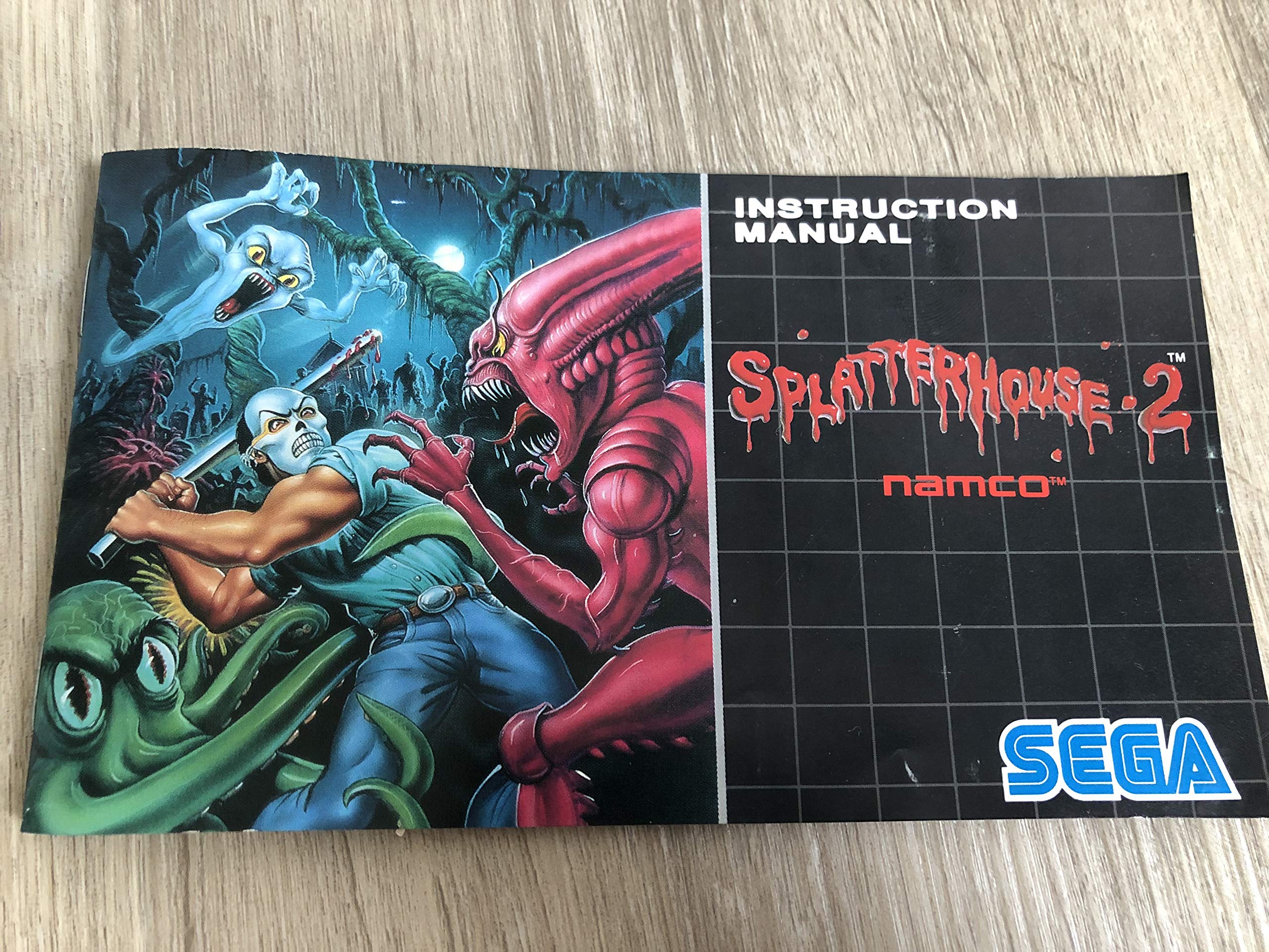 Splatterhouse 2 Sur Mega Drive – Cartouche Seule – Bon état