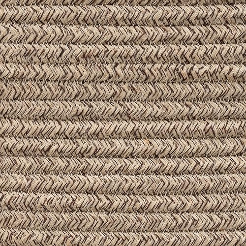 Miniatura 6 de LA JOLIE MUSE Cesta tejida de almacenamiento de cuerda  Cesta alta de algodón de 16 x 14 x 14 pulgadas cesta de lavandería para manta juguete para