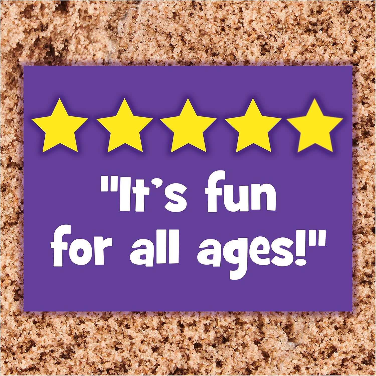 Kinetic Sand, The Original Moldable Sensory Play Sand, Brown, 2 lb. Resealable Bag, Ages 3+