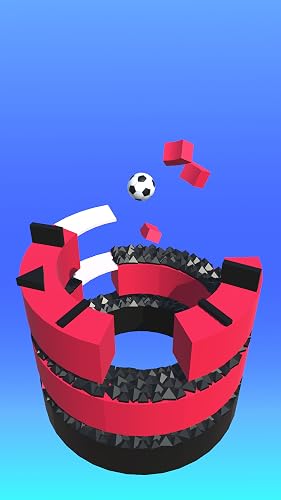 Helix Stack Ball Drop - Spiral Tower Magic Tiles hop - Bouncing Ball Crush Platforms – vue 2