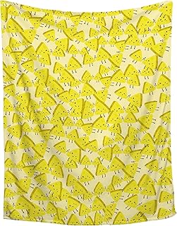 Cheese Food Cute Blanket Lovers Gift for Girls Boys Super Soft Flannel Blanket for Sofa Couch Bed- Plush Warm Cozy Bed Quilts Home Decor for All Seasons - 40