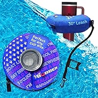 Vista 9 de Soporte inflable flotante para bebidas para piscina, flotadores de barra para bebidas para adultos para sostener latas de cerveza, taza o botella