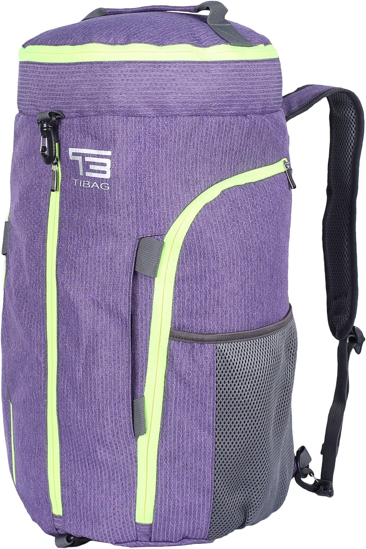 35L/40L Packable Lightweight Waterproof Travel Sports Duffel Backpacks Bag (40L, PURPLE)