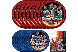 Treasures Gifted Power Rangers Birthday Party Supplies