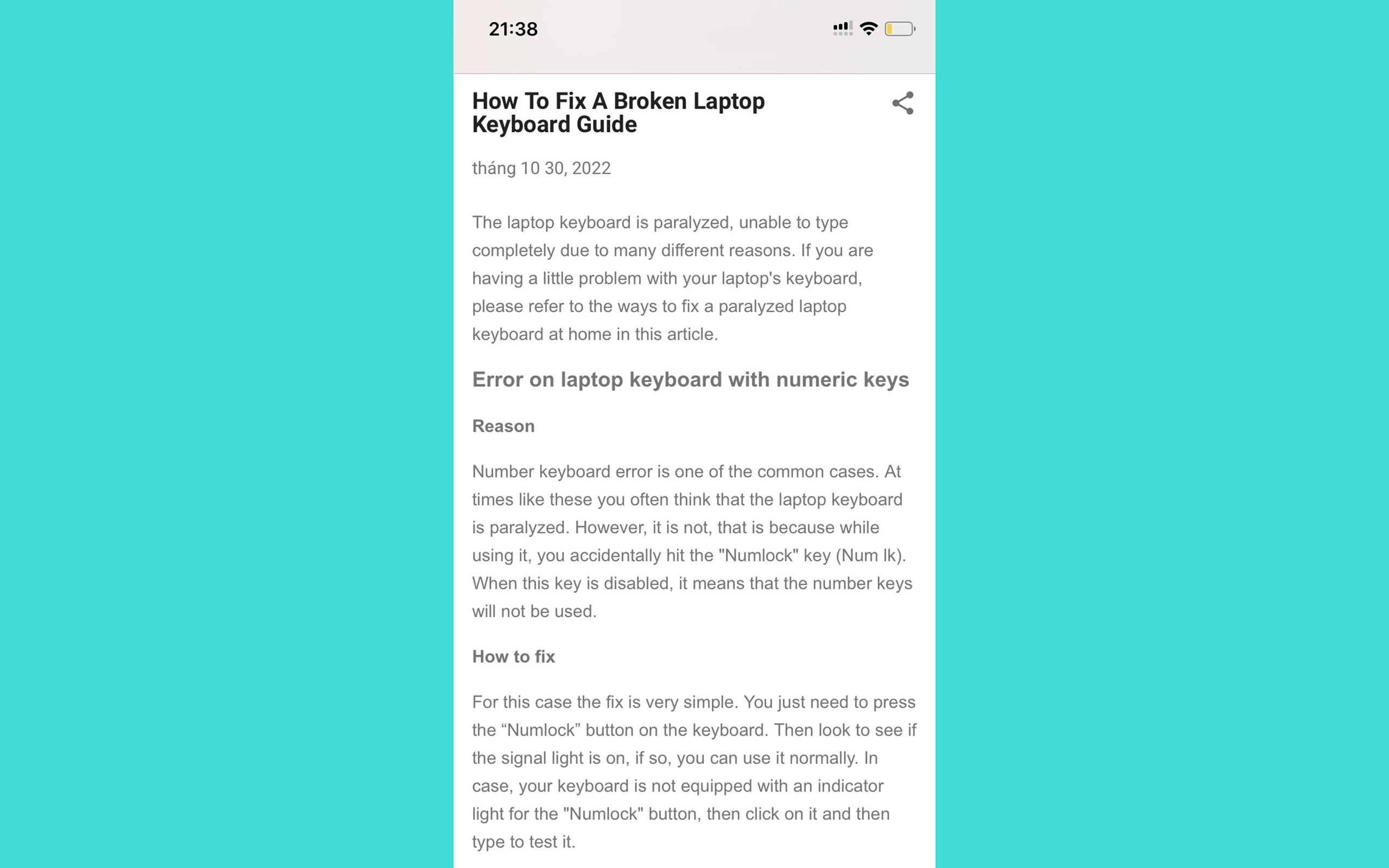 HOW TO FIX A BROKEN LAPTOP KEYBOARD GUIDE App on Amazon Appstore