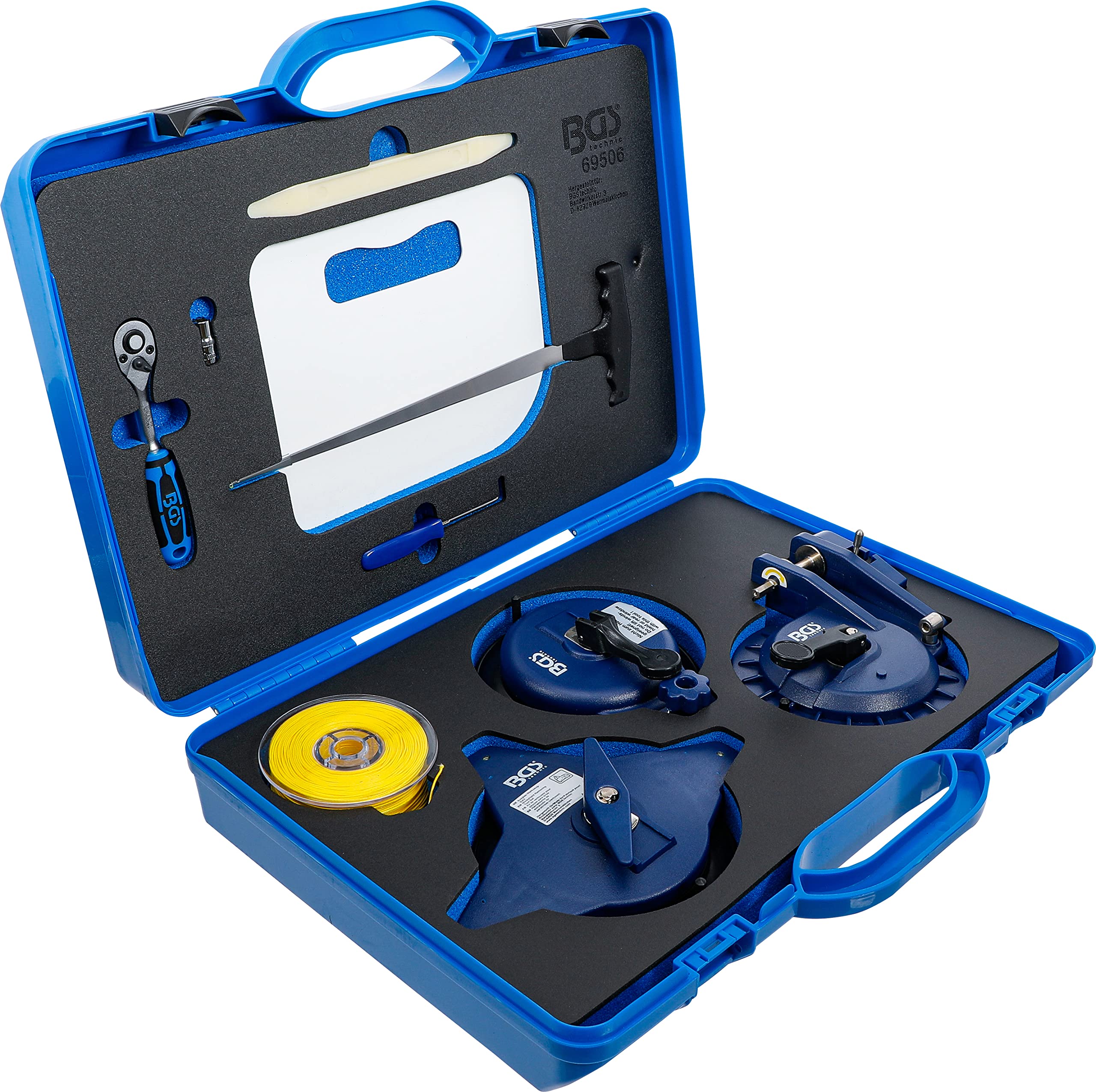 BGS 69506 | Kit de ventouses pour dépose pare brise | 10 pièces