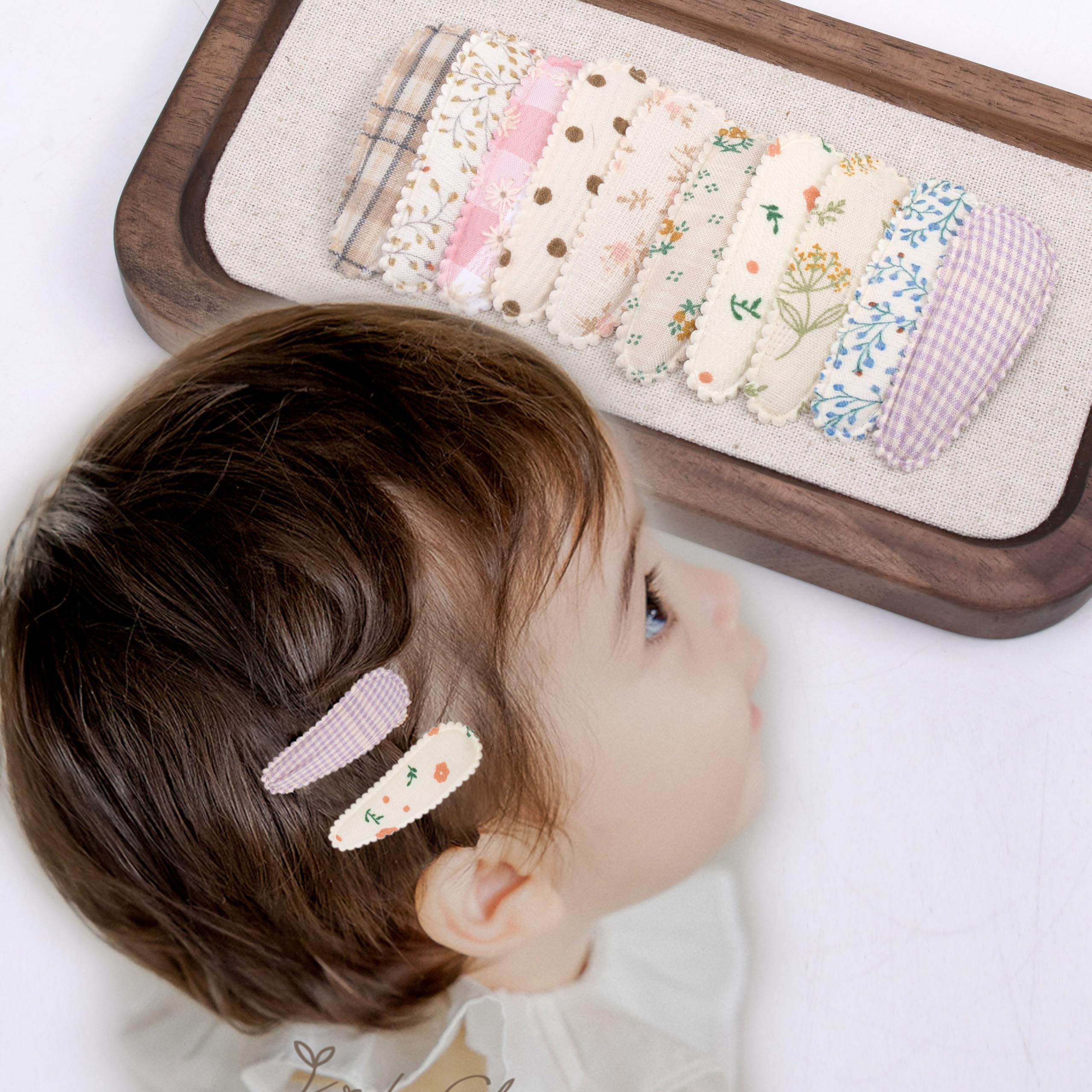 ベビーもOK♡*ぷっくりパッチンピンオーダー受付ページ （パッチンピン  