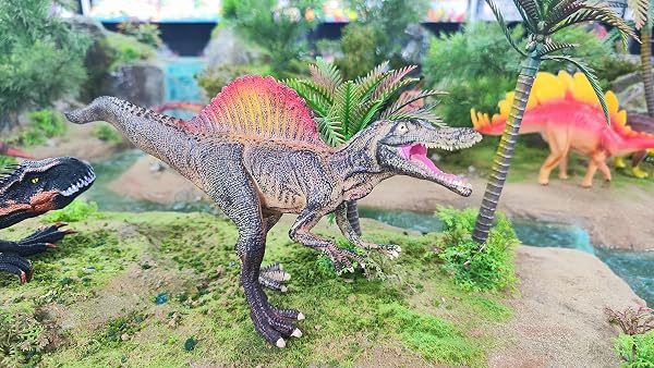 Zappi Co Kinder Spinosaurus Dinosaurier Figur Spielzeug (27cm Länge) Realistische Detaillierte Dino Sammlung Action Figuren - 5