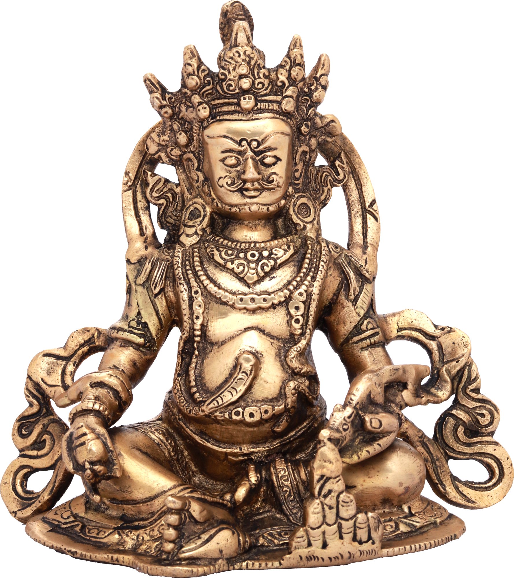 Amazon.co.jp: エキゾチックインディアKubera – God of Wealth – 真鍮