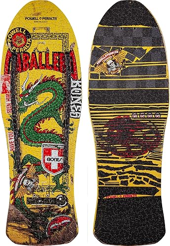 Powell Peralta Skull & Sword GeeGah Skateboard Deck Puzzle Rosa