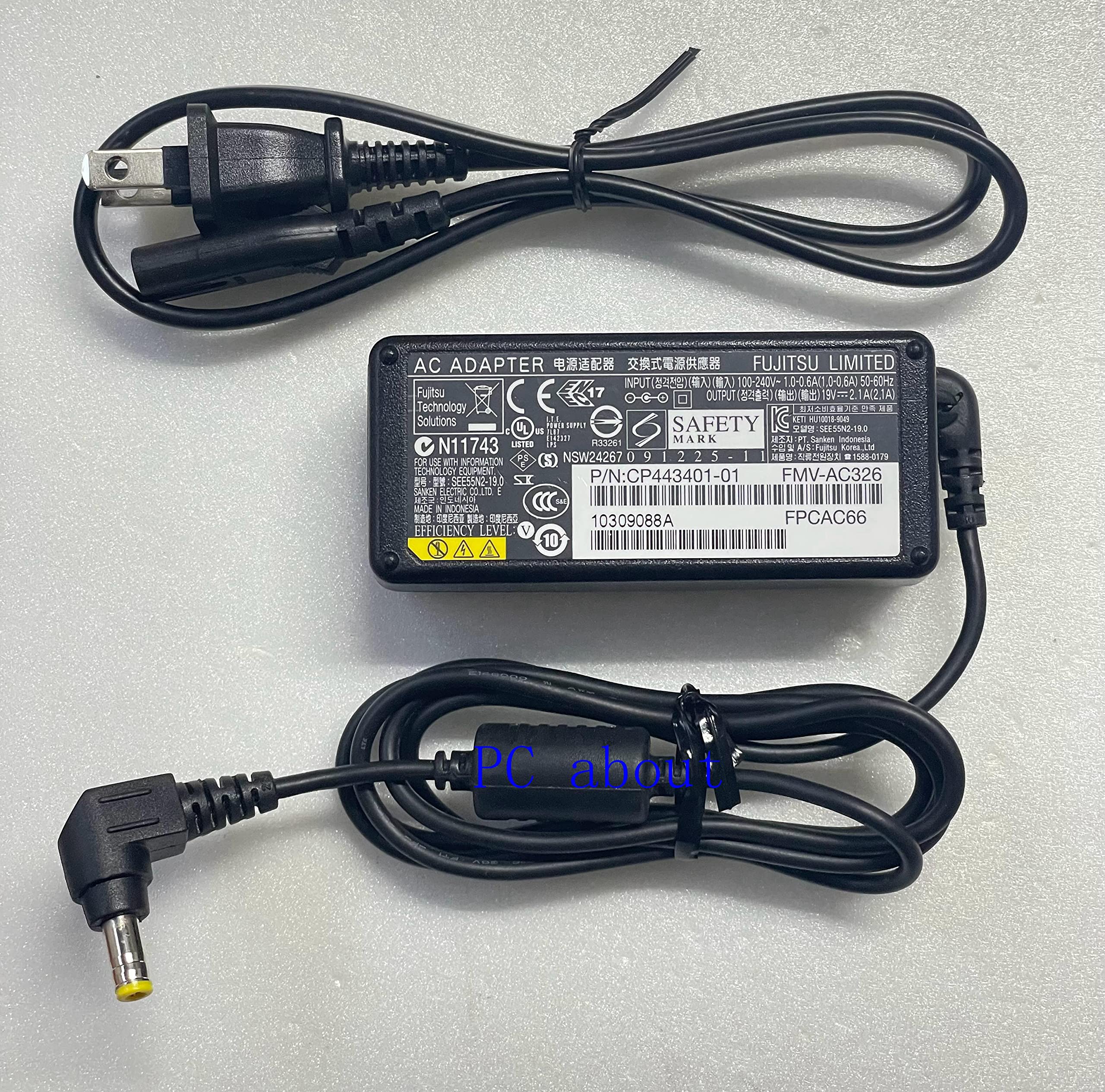 Amazon.co.jp: FUJITSU LIMITED 19V-2.1A FMV-AC326 : パソコン・周辺機器