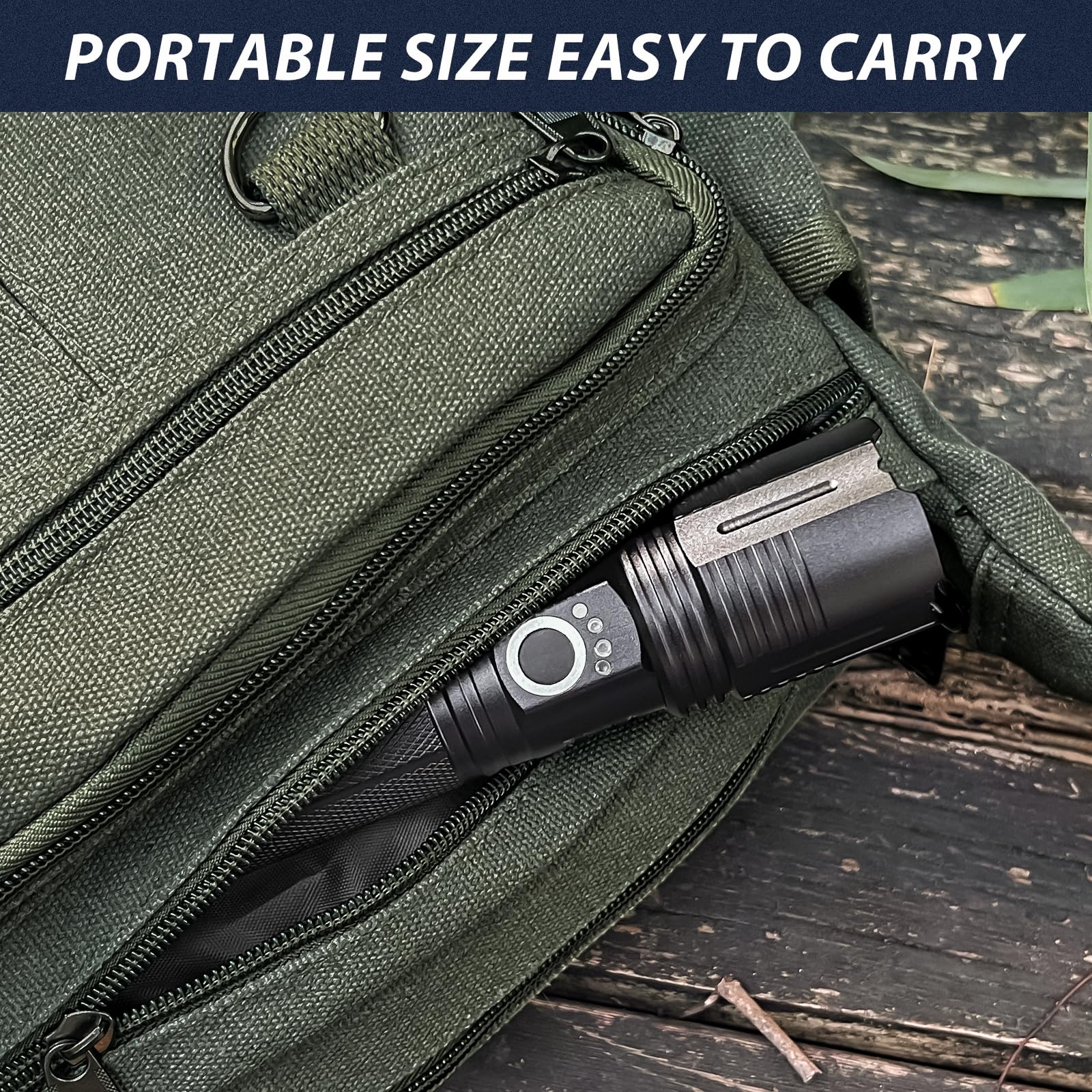 THY TRY Paquete de 2 linternas recargables de 99000 lúmenes altos, linternas recargables superbrillantes para el hogar, luz de flash de alta potencia con 5 modos para actividades al aire libre