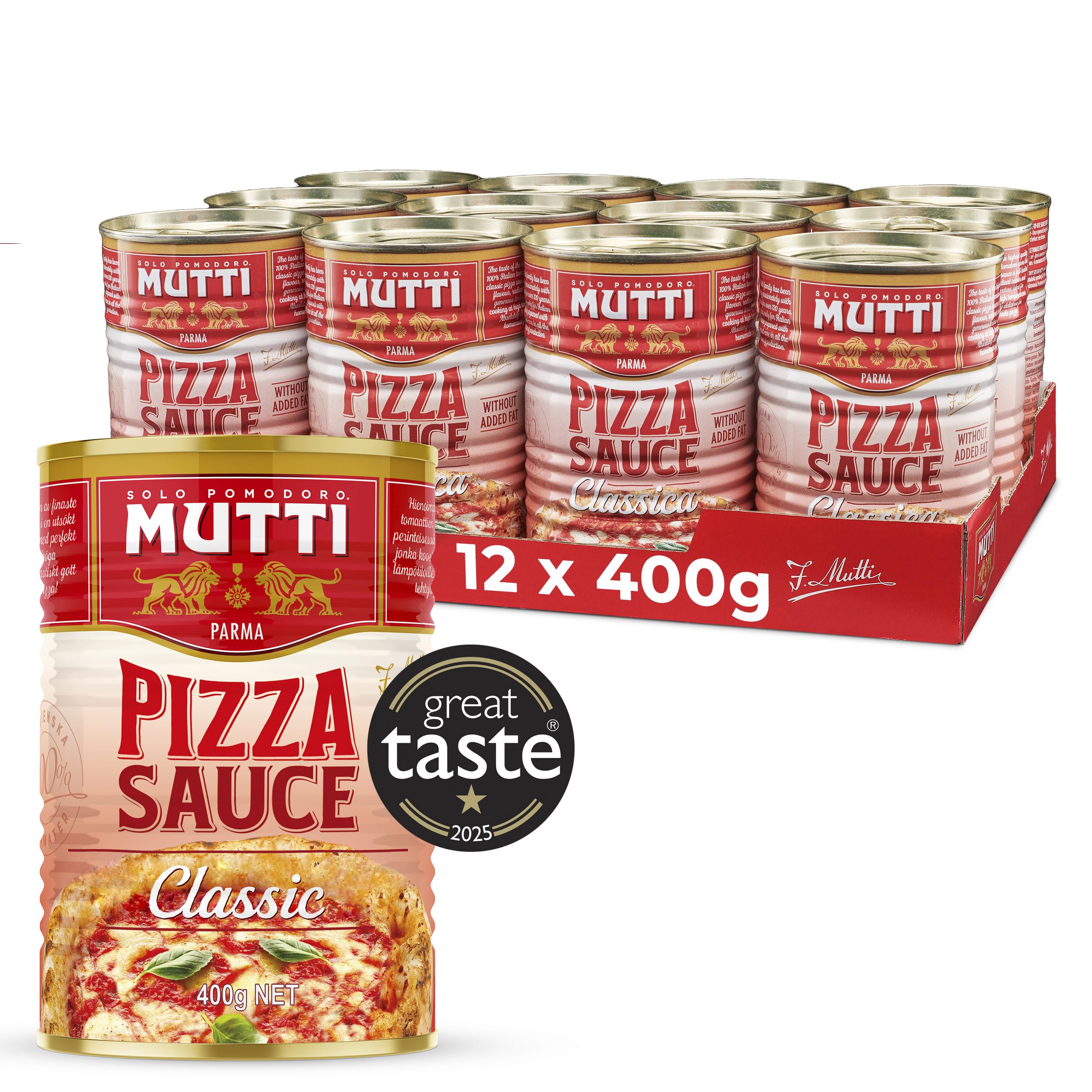 MuttiClassic Pizza Sauce 6 x 400g