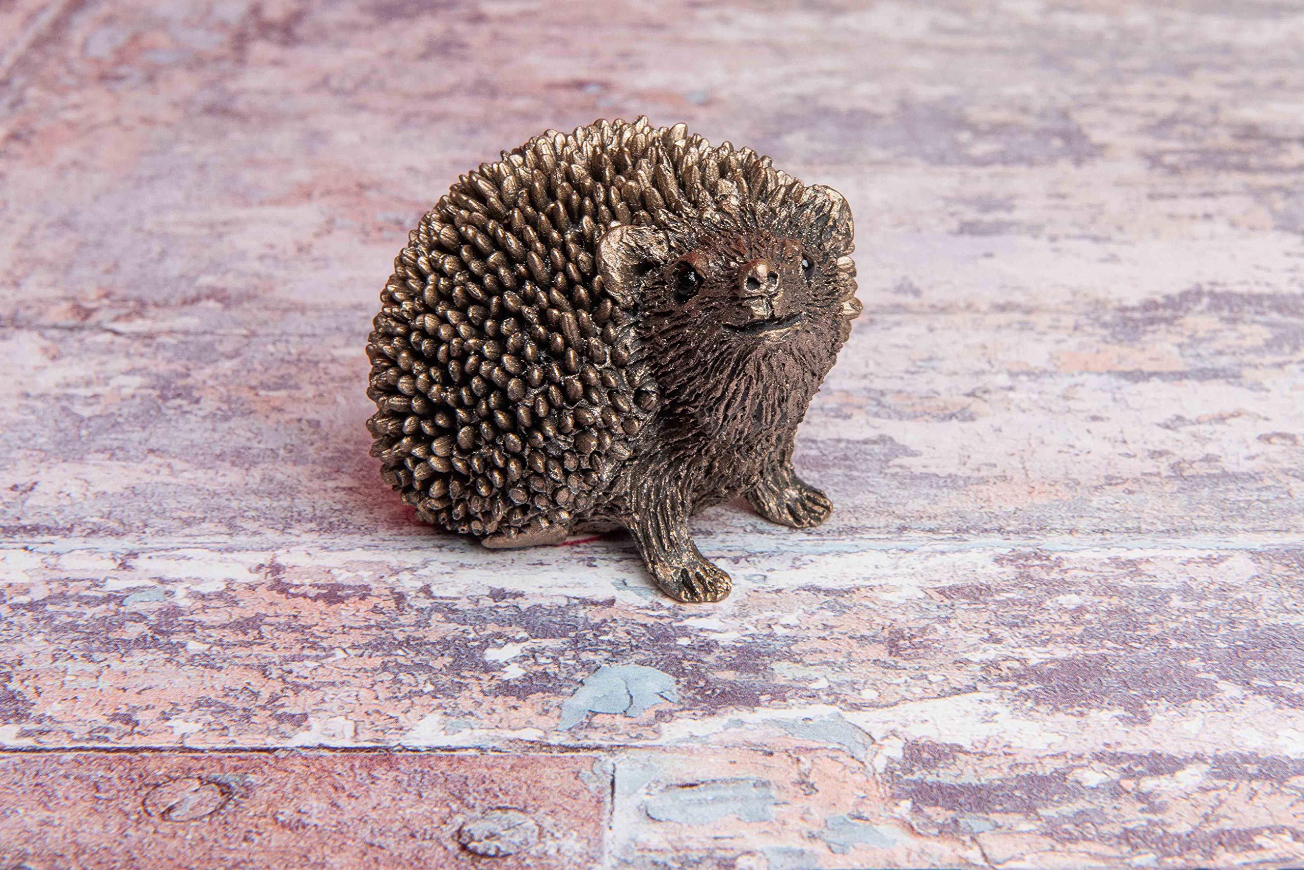 Frith Gold Sweet Pea Hedgehog Quality Sculpture