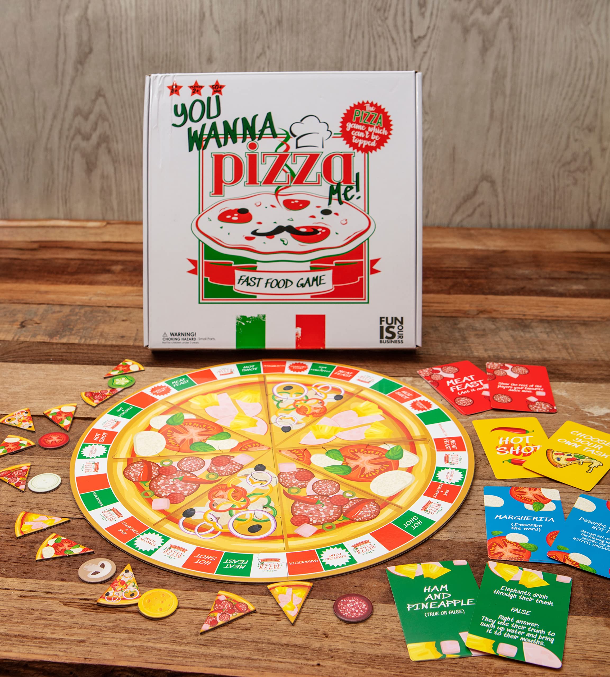 Boxer Gifts You Wanna Pizza Me Game, Multicolor - Image 2