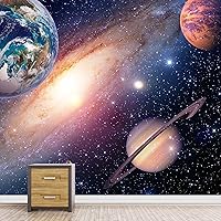 Vista 11 de Empapelado Signford para pared, extraíble, diseño de bosque, para dormitorio y sala de estar