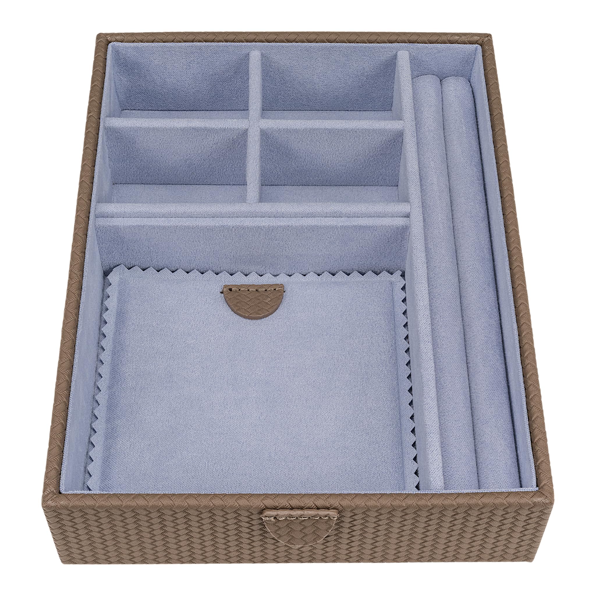 Windrose Szkatułka na biżuterię Corbello Jewelry Box Mocca brązowa