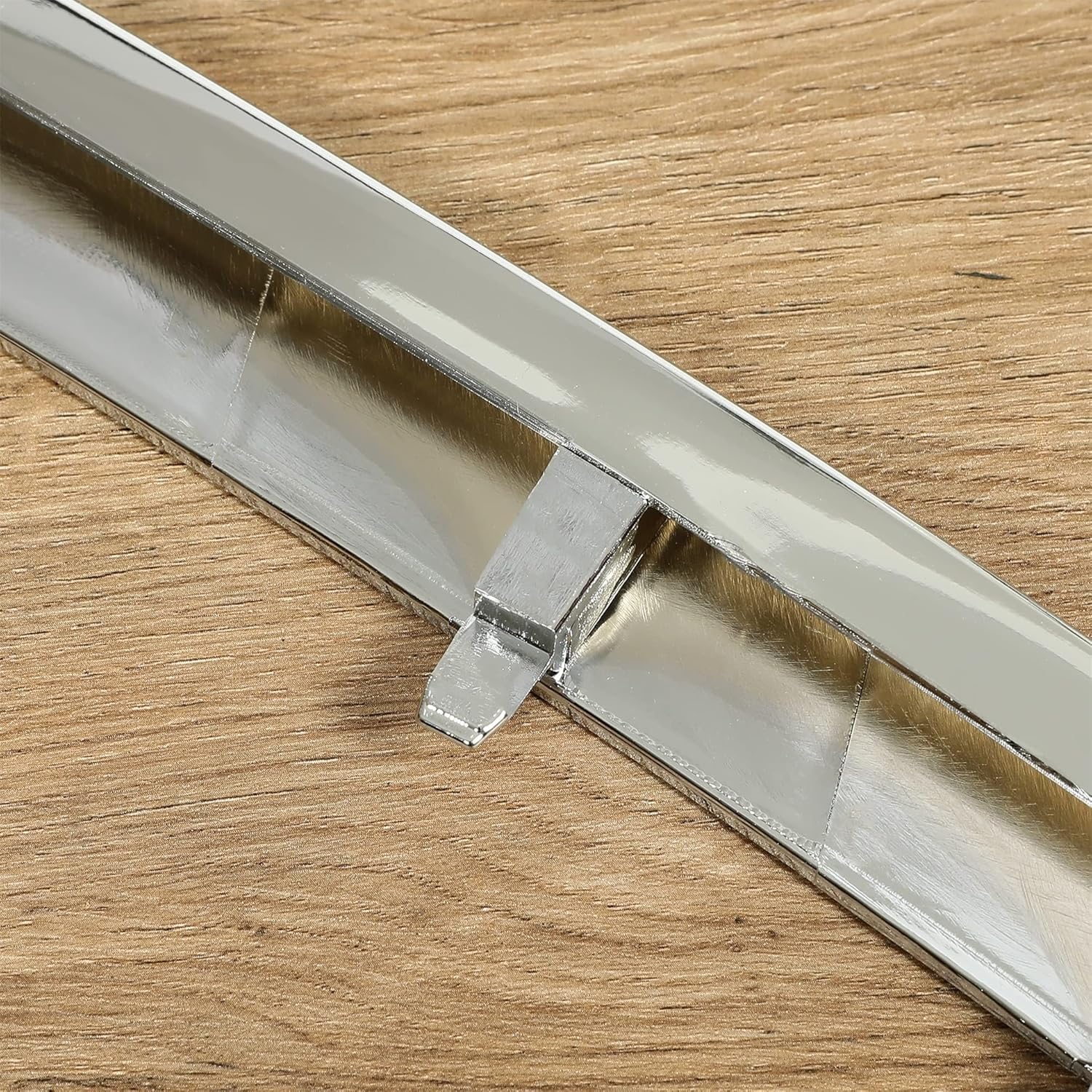 HECASA Lower Grille Trim Compatible with 2011-2015 Ford Explorer Base Limited XLT Replacement for FO1216107 BB5Z8200BA Front Grill Chrome