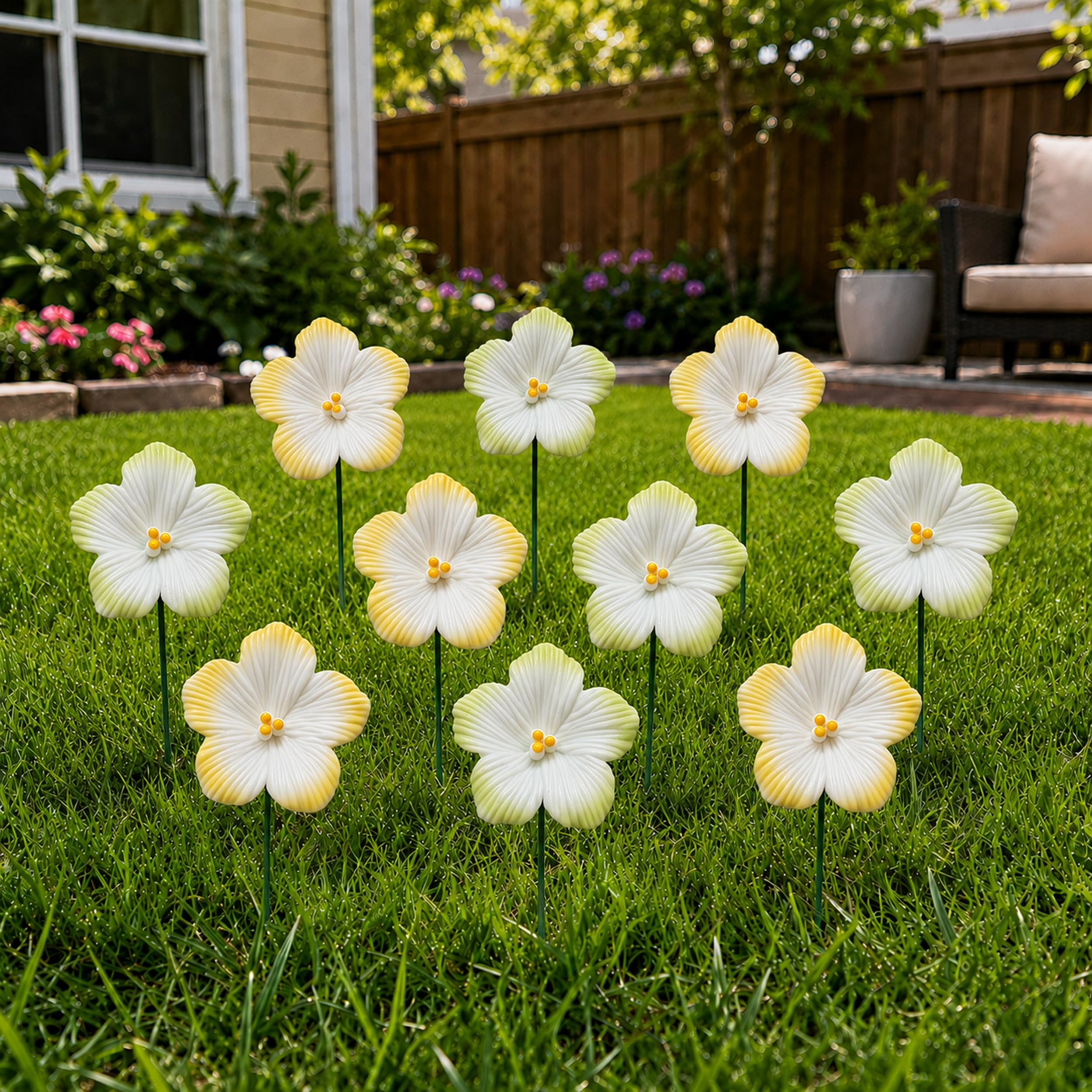 11 Stück Keramik Dekorative Blumen Blumen Tafelaufsätze für Tische