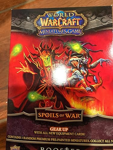 Miniatura 2 de World of Warcraft TCG Wow Juego de cartas coleccionables Scourgewar Booster Pack Juguete