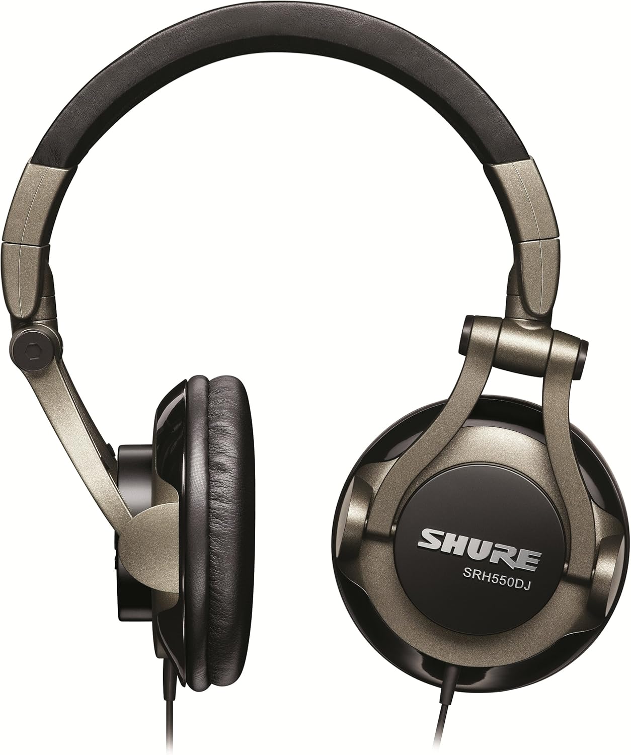 Shure SRH550DJ Professional Quality DJ Headphones - Gold : Musical Instruments