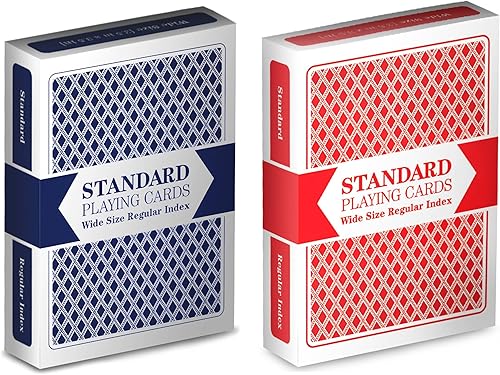 Miniatura 7 de TMG Juego de blackjack de 6 cubiertas de lujo estilo casino profesional - Incluye 100 fichas de póquer de bonificación!