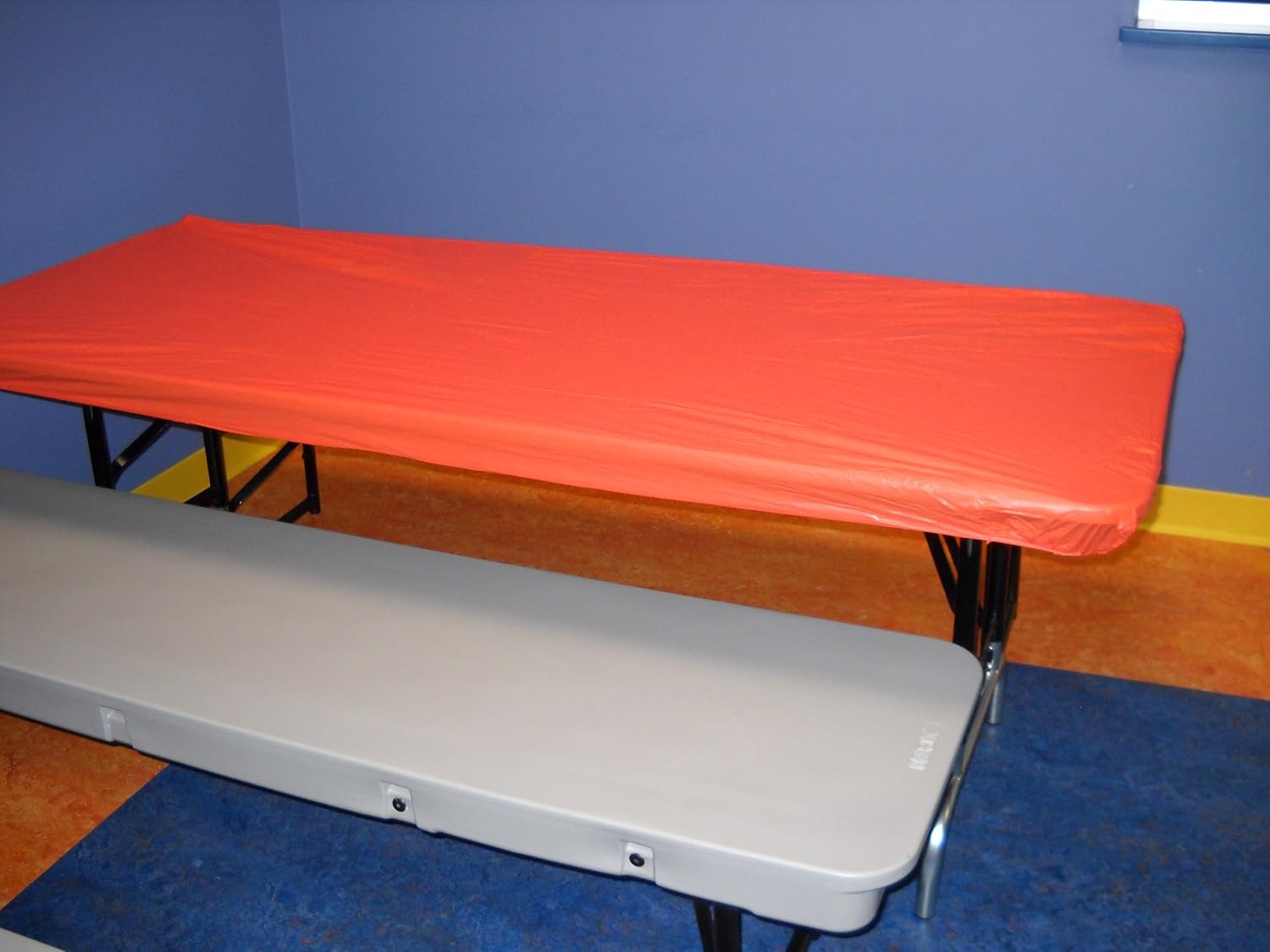 30" x 96" Orange Kwik Covers-6 Pack