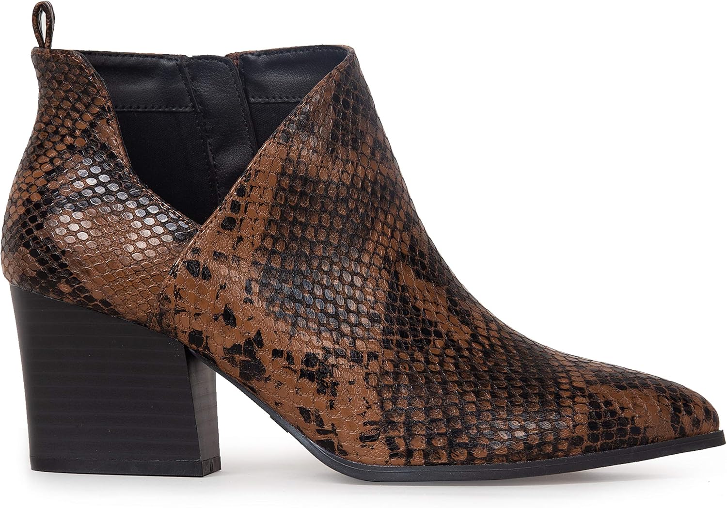 Qupid brown booties Clearance