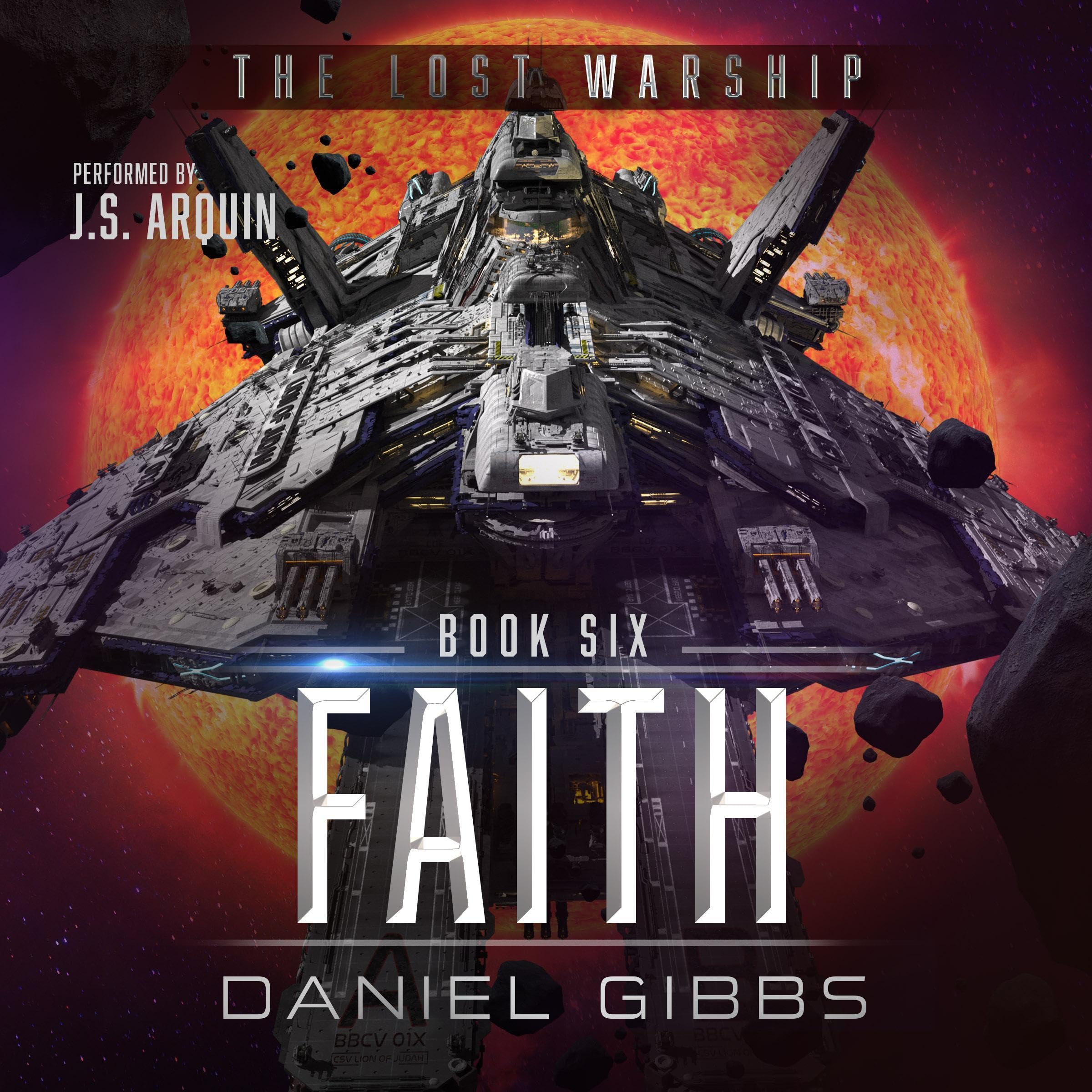 Cover art for Faith: The Lost Warship, Book 6