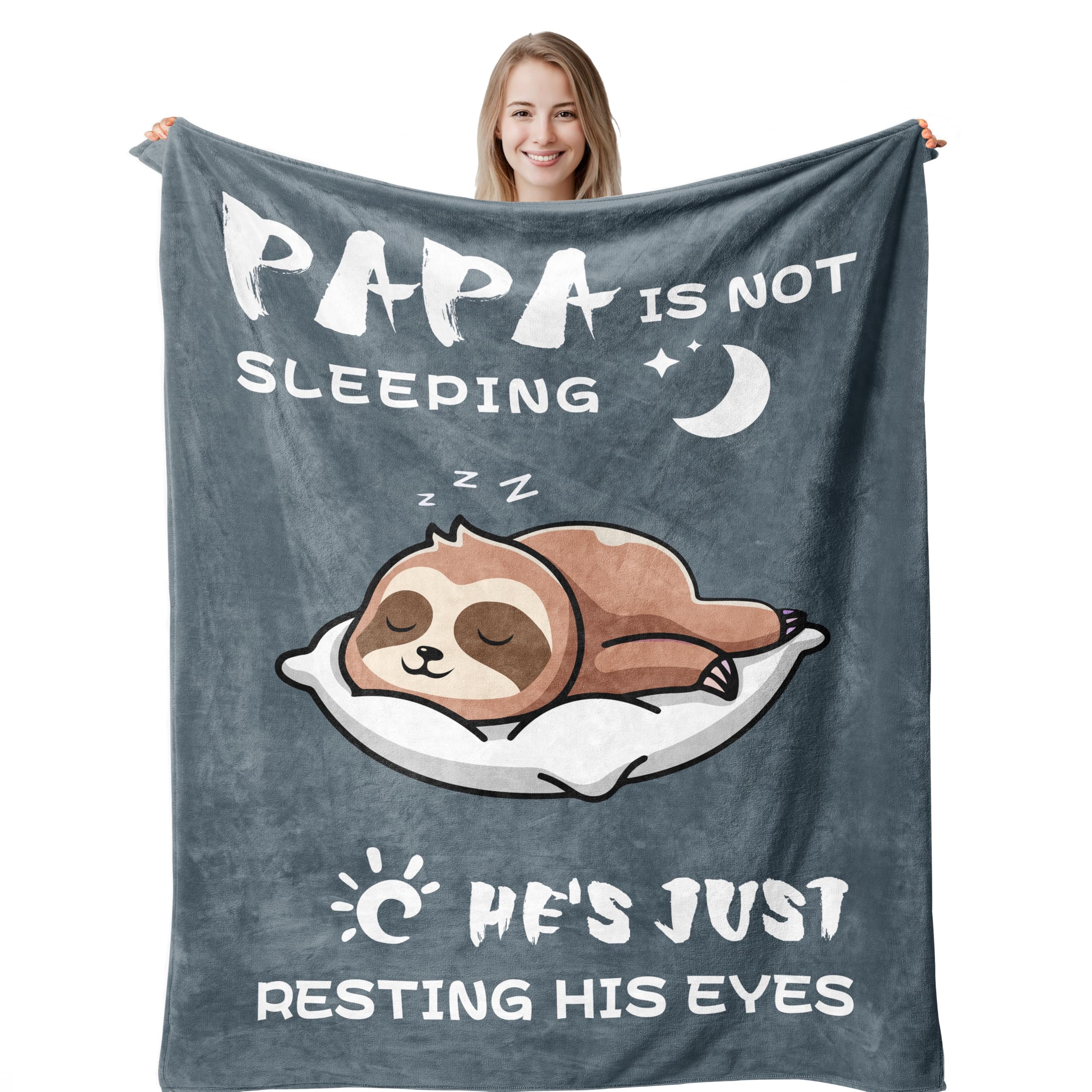 Remwiso Papa Gifts from Grandkids, Funny Gifts for Papas, Papa’s Birthday Gifts, Best Papas Gifts for Grandpa, Fathers Day Grandpa Gifts, Super Soft &