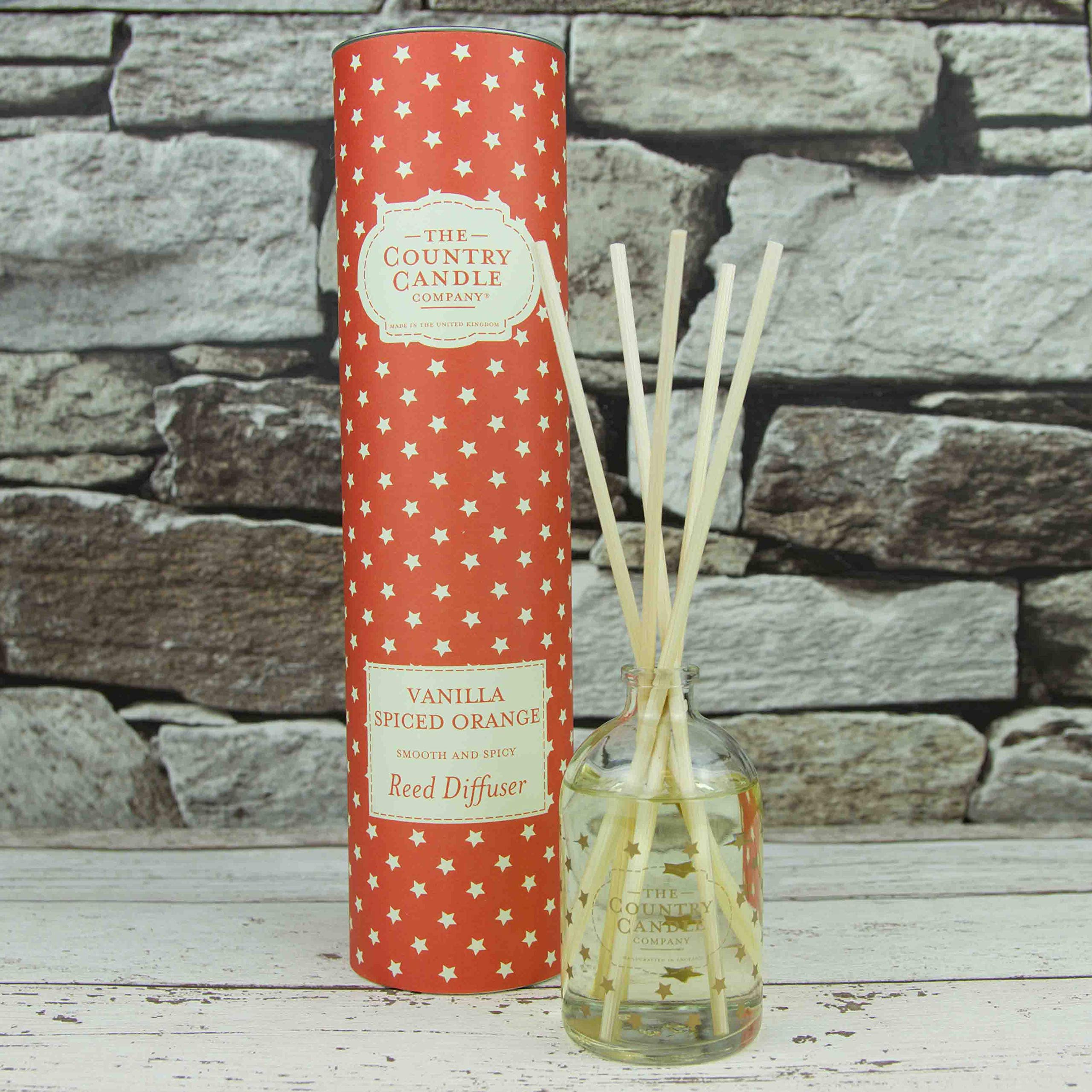 The Country Candle Co. Vanilla Spiced Orange Superstars Reed Diffuser