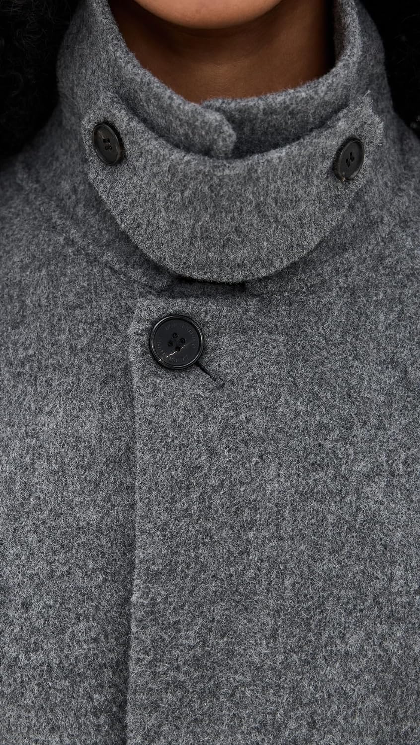 DUNST Women's Muffler Mac Coat - Image 6